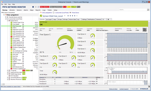PRTG Enterprise Console PRTG Enterprise Console